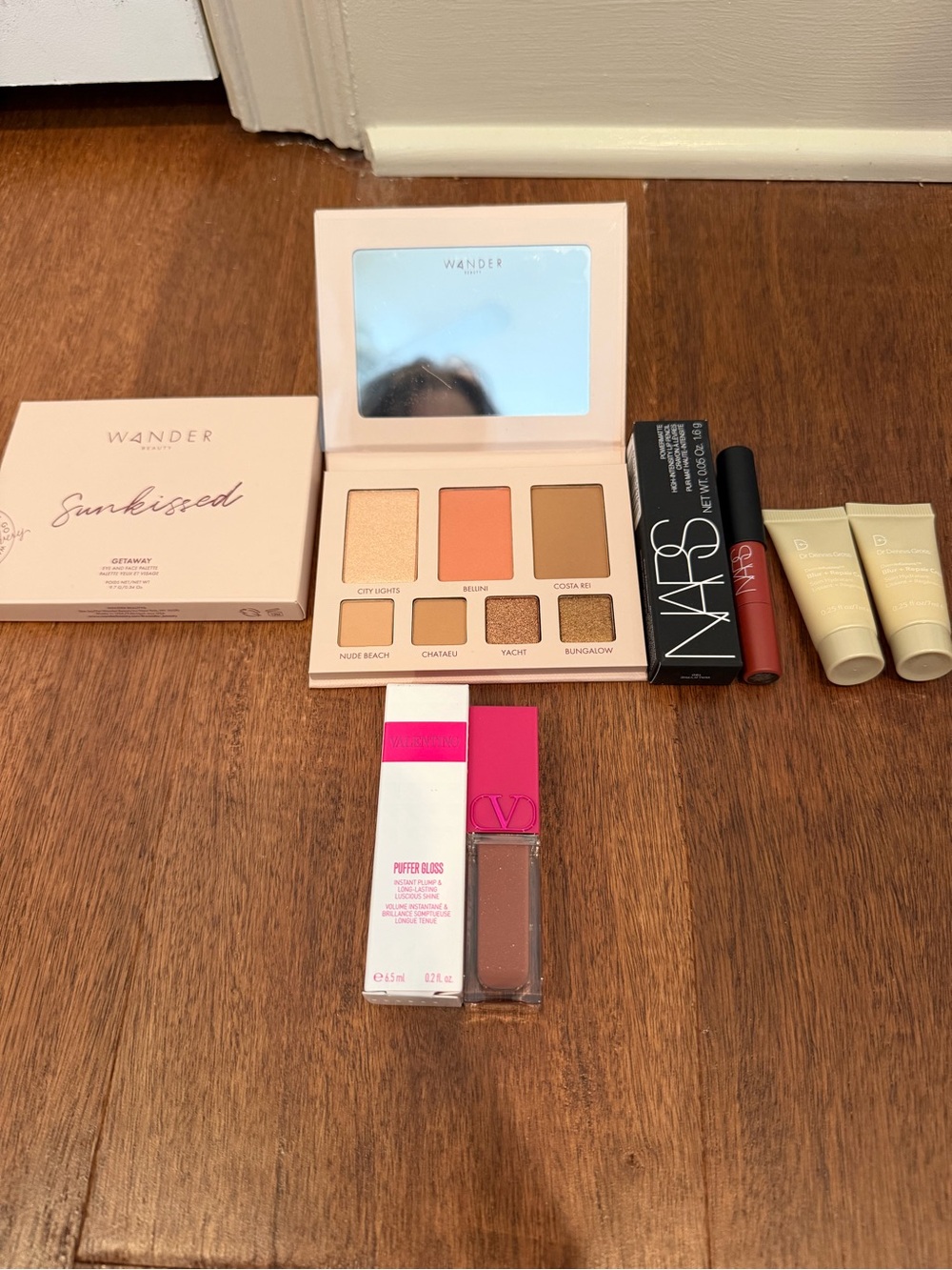 Wander Beauty Sunkissed Palette, Valentino, nars, dennis gross